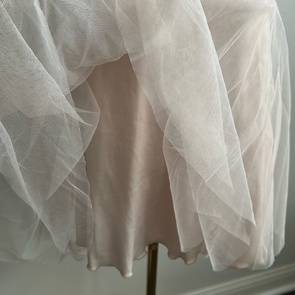 Y2K Women’s Soft Girl Feminine Balletcore Fairy Tulle Whimsical Mini Skirt 11 12 - Picture 7 of 8